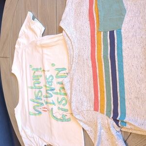 Two Cat & Jack short sleeve T-shirts